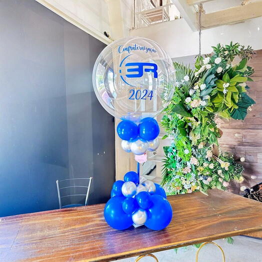 Arranjo de Mesa Alto na Vareta