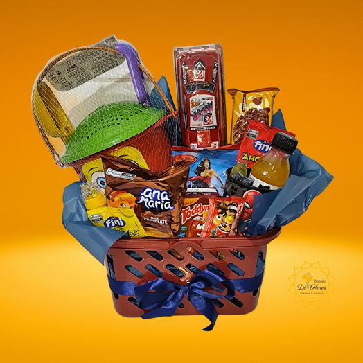 Cesta Infantil Sorriso de Criança