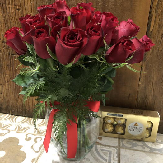 Rosas e Chocolate