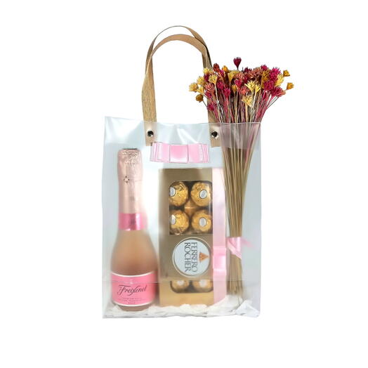 Espumante Rose e Bombons