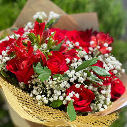 Buquê Tradicional de Rosas