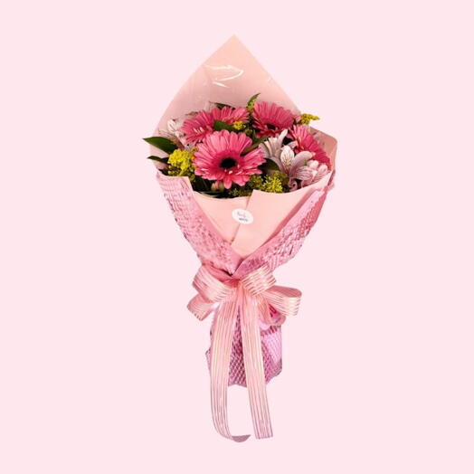 Buquê de 4 gerberas