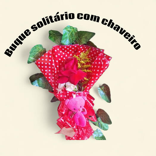 Buque Solitario Emoções com Chaveiro Urso