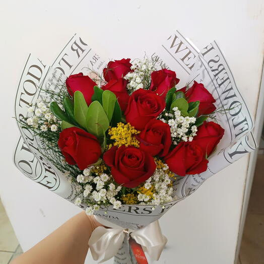 Buquê Poesia em Vermelho