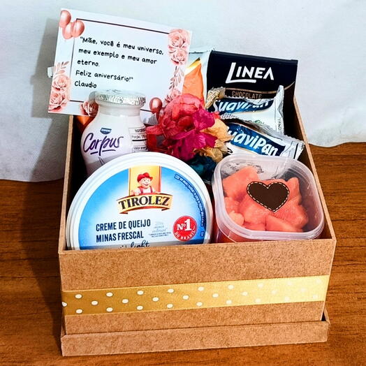 Cesta cafe da manhã Diet