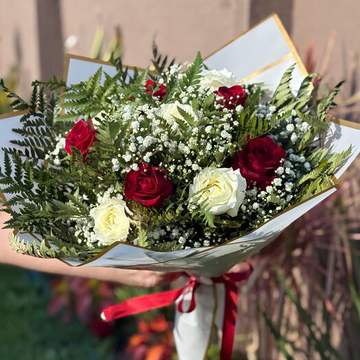 Buquê Paixão e pureza