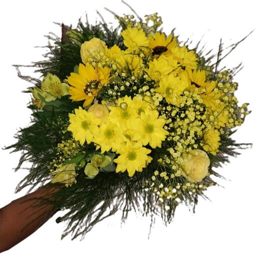 Buquê de Flores Amarelo