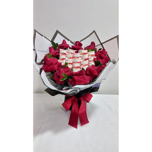 Buquê Red Heart