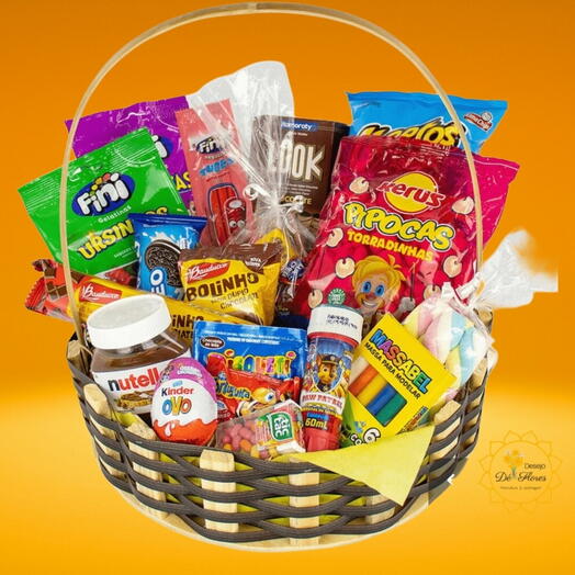 Cesta Infantil Quero Doce