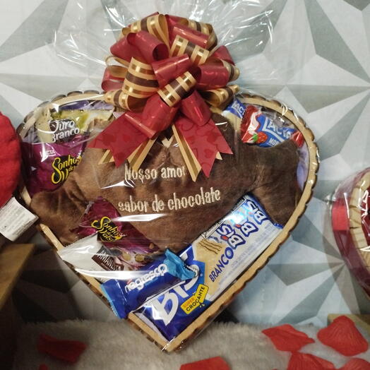 Coração Sabor Chocolate