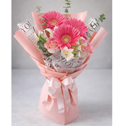 Buquê Coreano Rose Premium