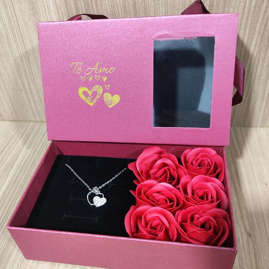 Box Flor + Colar