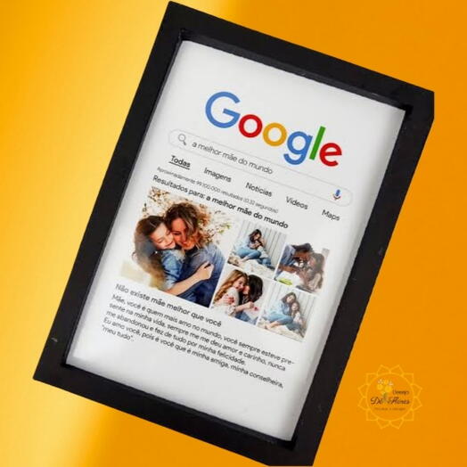 Quadro com Foto A4 - Personalizado