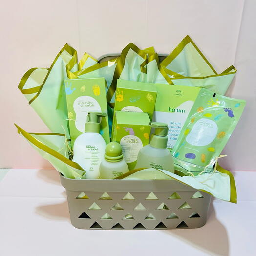 Cesta mamãe bebê