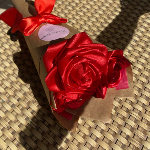 Buquê Eterno 3 Flores