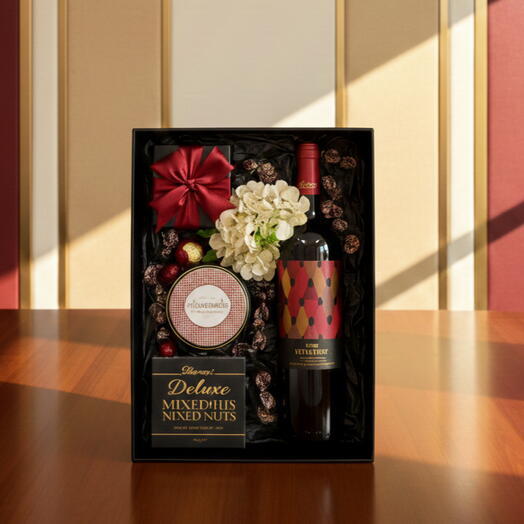 Cestas de Presente Gourmet Ruby Gift