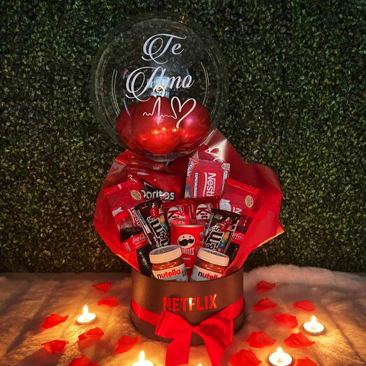 CESTA DE CHOCOLATE NETFLIX
