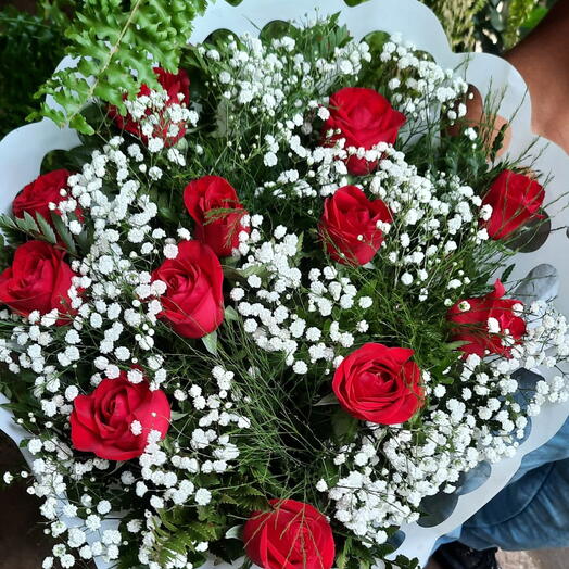 Bouquet 12 rosas