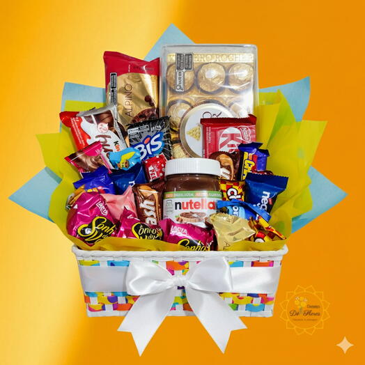 Cesta Abraço de Chocolates
