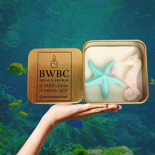 VELA AROMATICA FUNDO DO MAR 1