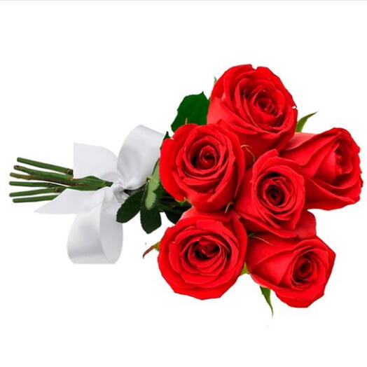 Ramalhete com 6 Rosas