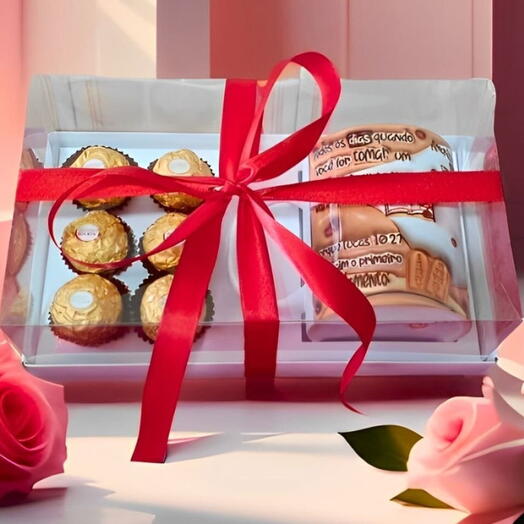 Presente para Alguem Especial com Caneca Lucas 10:27 e Ferrero Rocher