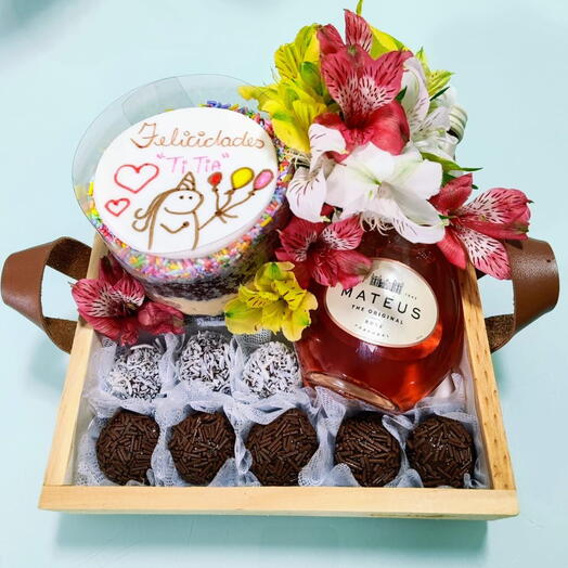 Festa na caixa Alegra l