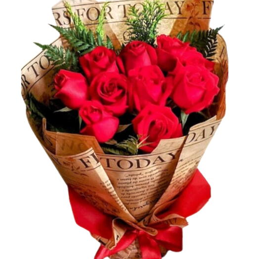 Oferta: Buquê 10 Rosas