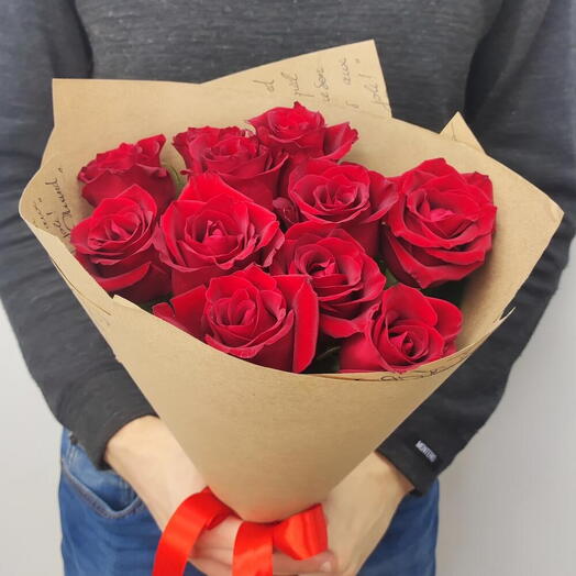 Buquê Rosas Vip Maravilhosa (10 unidades)