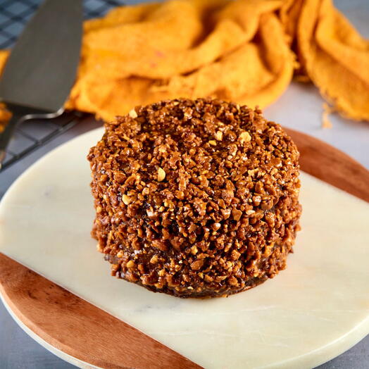 Bolo de Brigadeiro e Praline