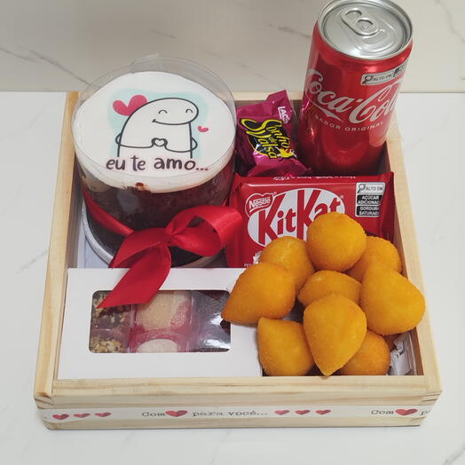 Festa Na Caixa Com Chocolate