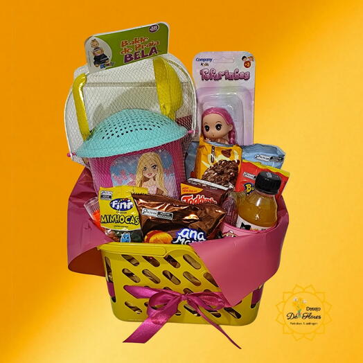 Cesta Sorriso de Criança