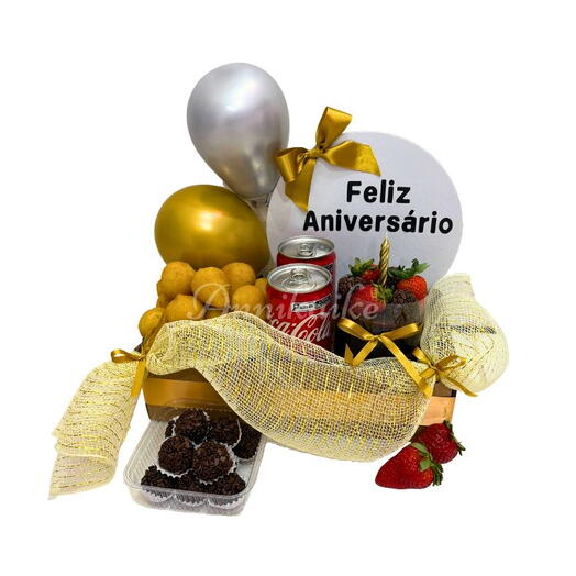 Cesta box de aniversario petit niver