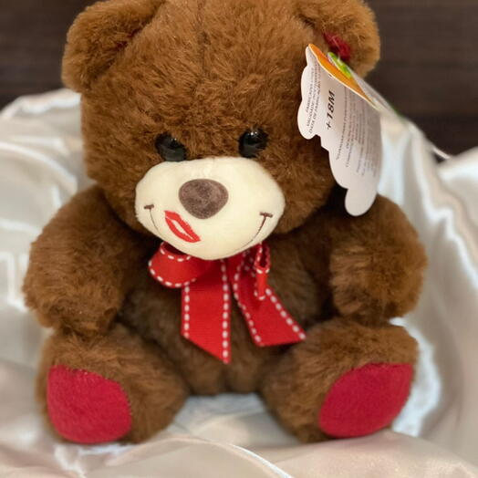 Pelucia urso beijinho