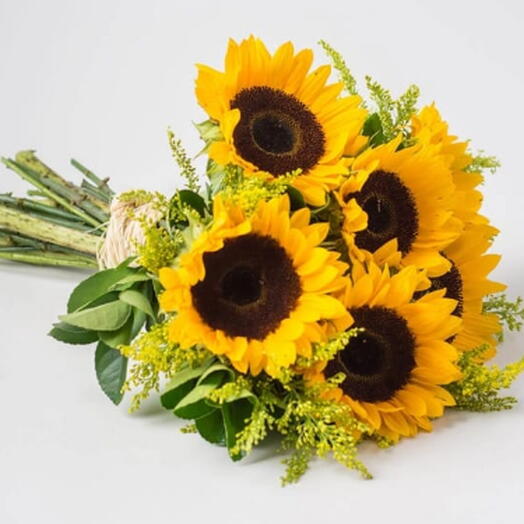 Ramalhete de girassol