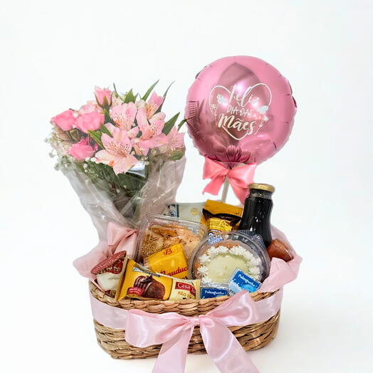 Cesta de Cafe Mãe Premium