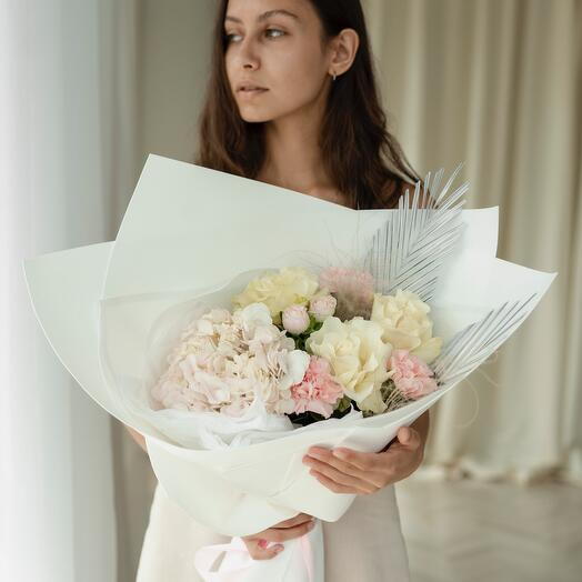 Bouquet de Rosas Rendadas