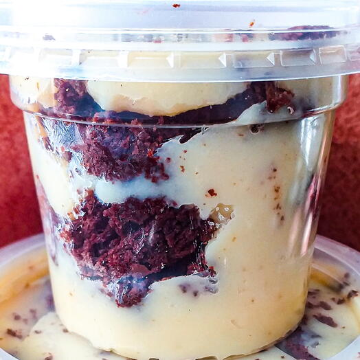 Kit 2 brownies mais 2 brownies no pote recheado