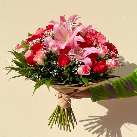 Lirios, Gerberas e Rosas