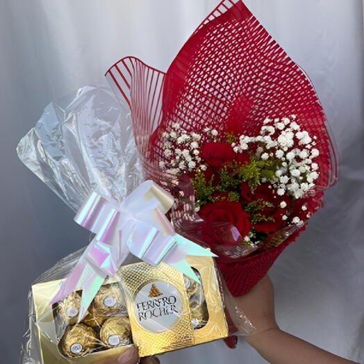 Buquê + Chocolate