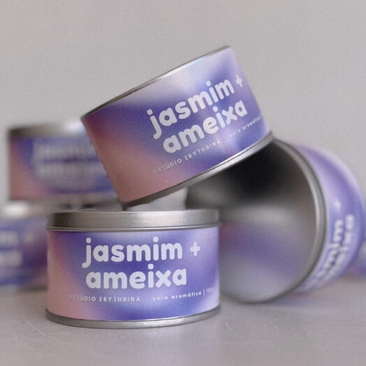 Vela Aromatica Jasmim+Ameixa