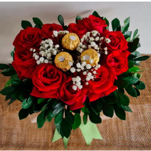 Buquê Doce Coração – Amor, Carinho e Doçura Em Um So Presente