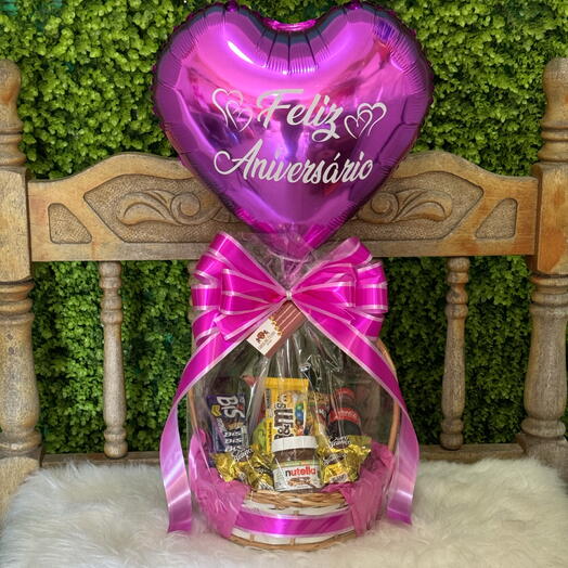 Happy - escolha cor cesta no chat