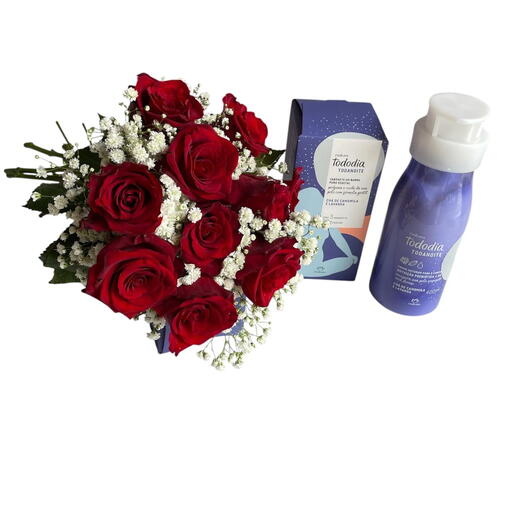 Kit de Rosas com Natura