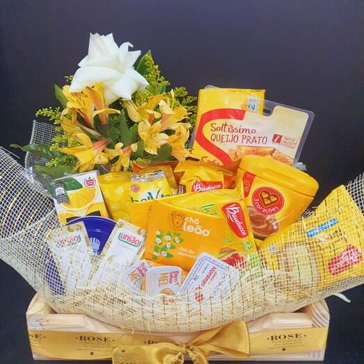 Cesta Cafe da Manhã Especial