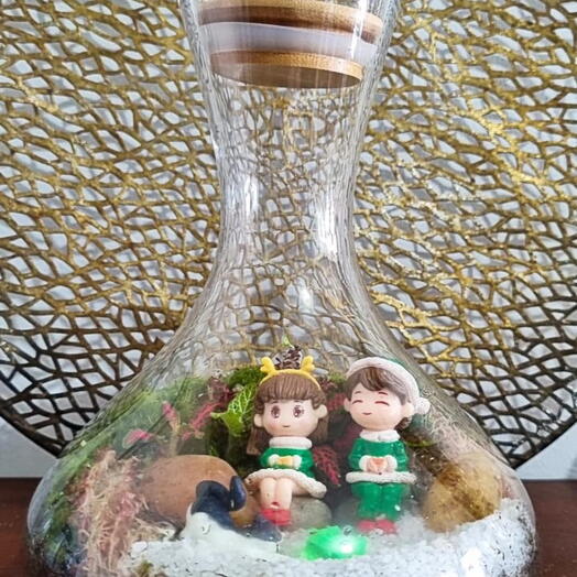 Terrario Casal Sentados