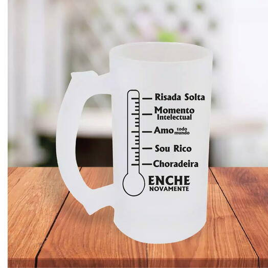 Caneca de Chopp " Enche novamente"