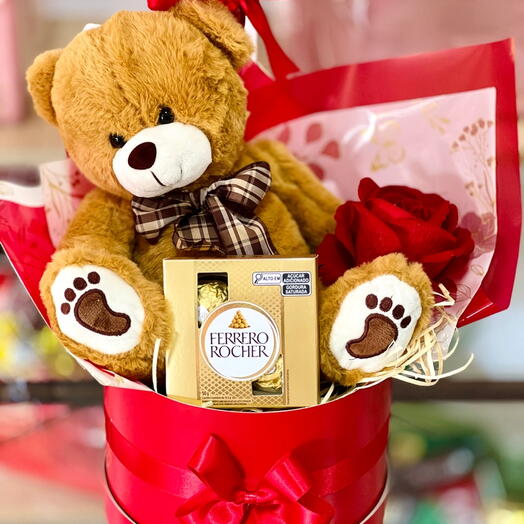 Box Pelucia (marron) de Amor