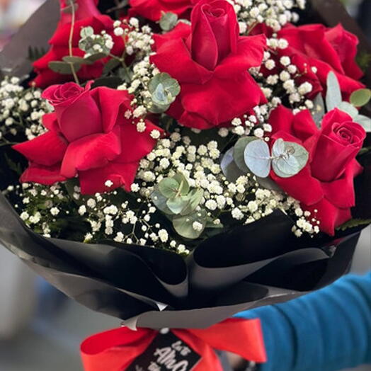 Buquê 6 Rosas Importadas