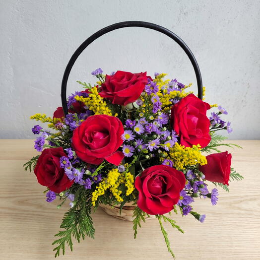 Cesta de Flores